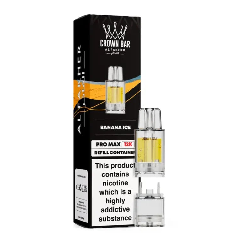 Al Fakher Crown Bar Pro Max 12K Refill Packs