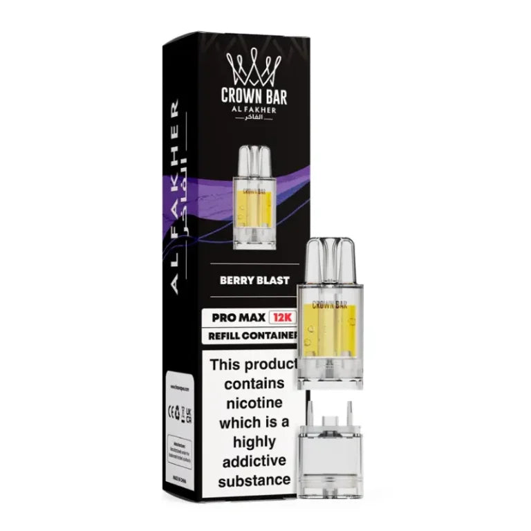 Al Fakher Crown Bar Pro Max 12K Refill Packs