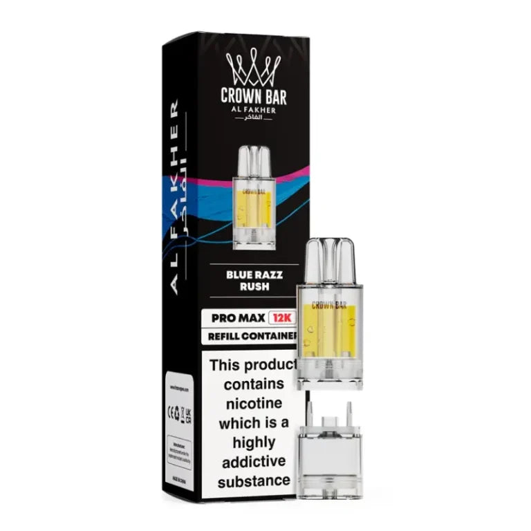 Al Fakher Crown Bar Pro Max 12K Refill Packs