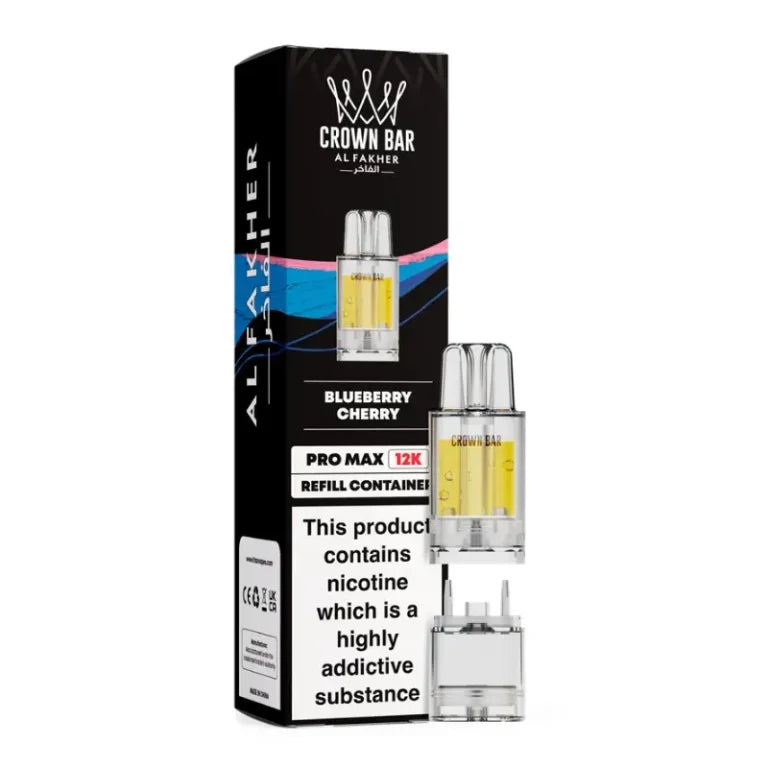Al Fakher Crown Bar Pro Max 12K Refill Packs