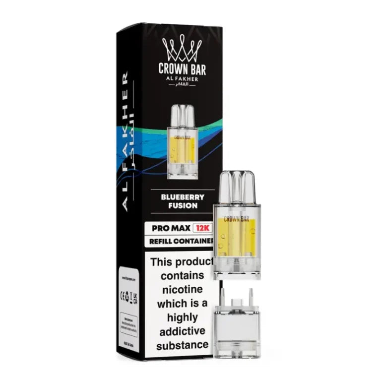 Al Fakher Crown Bar Pro Max 12K Refill Packs