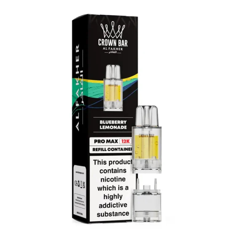 Al Fakher Crown Bar Pro Max 12K Refill Packs