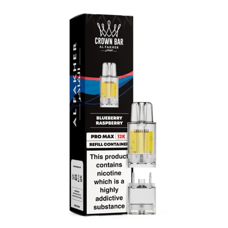 Al Fakher Crown Bar Pro Max 12K Refill Packs