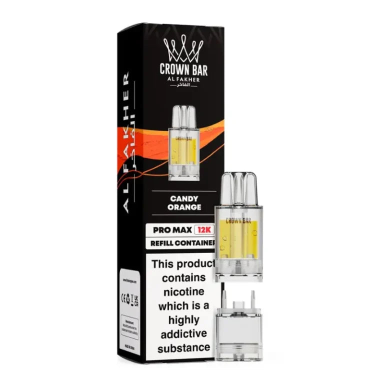 Al Fakher Crown Bar Pro Max 12K Refill Packs
