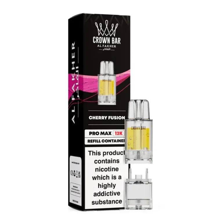 Al Fakher Crown Bar Pro Max 12K Refill Packs