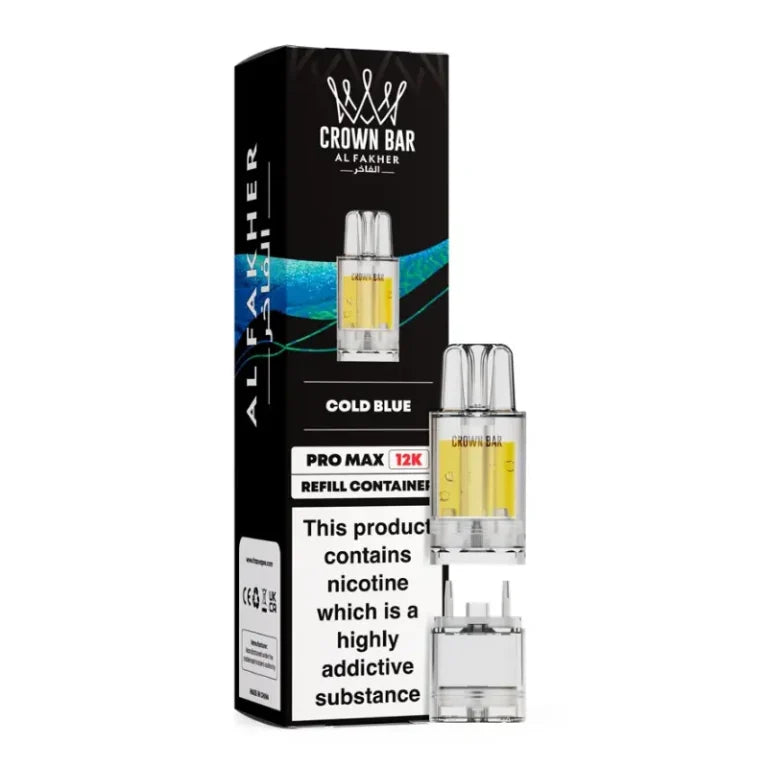 Al Fakher Crown Bar Pro Max 12K Refill Packs