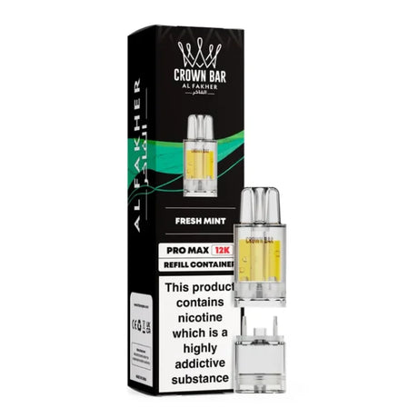 Al Fakher Crown Bar Pro Max 12K Refill Packs