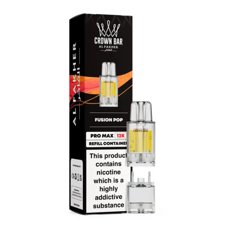 Al Fakher Crown Bar Pro Max 12K Refill Packs