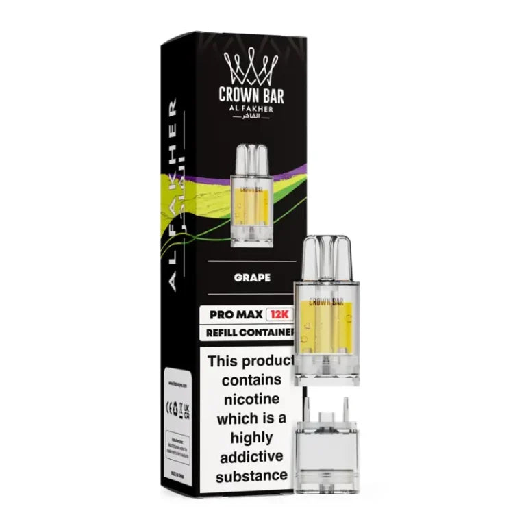 Al Fakher Crown Bar Pro Max 12K Refill Packs