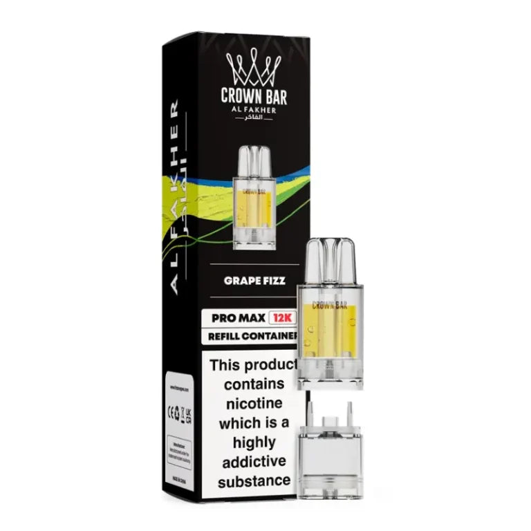 Al Fakher Crown Bar Pro Max 12K Refill Packs