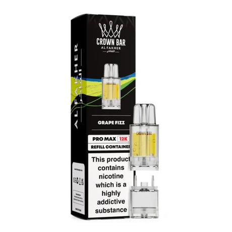 Al Fakher Crown Bar Pro Max 12K Refill Packs