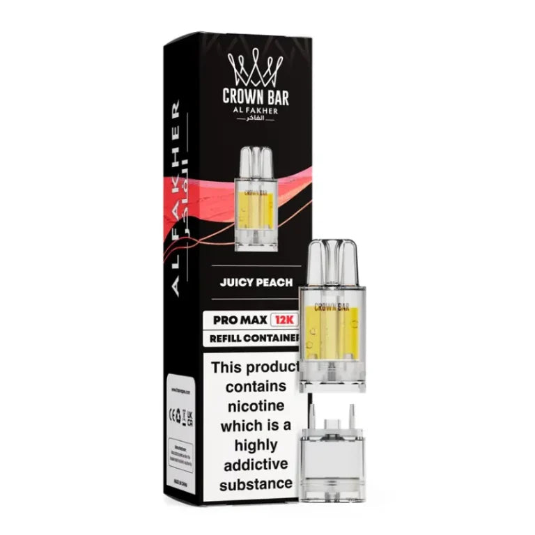Al Fakher Crown Bar Pro Max 12K Refill Packs