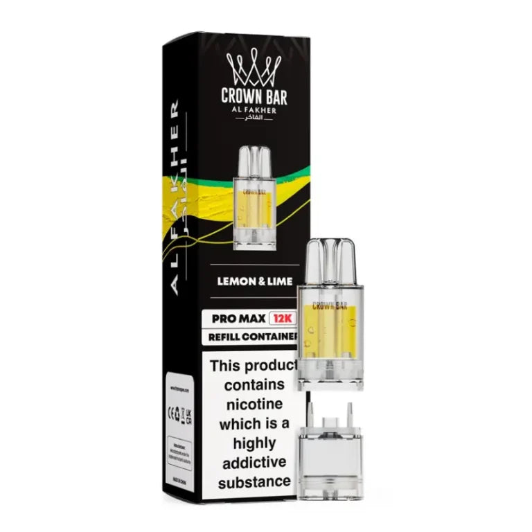 Al Fakher Crown Bar Pro Max 12K Refill Packs