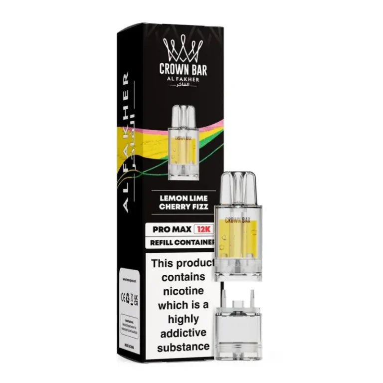 Al Fakher Crown Bar Pro Max 12K Refill Packs