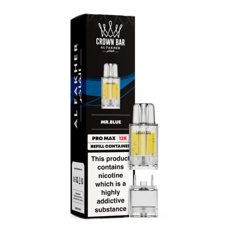 Al Fakher Crown Bar Pro Max 12K Refill Packs