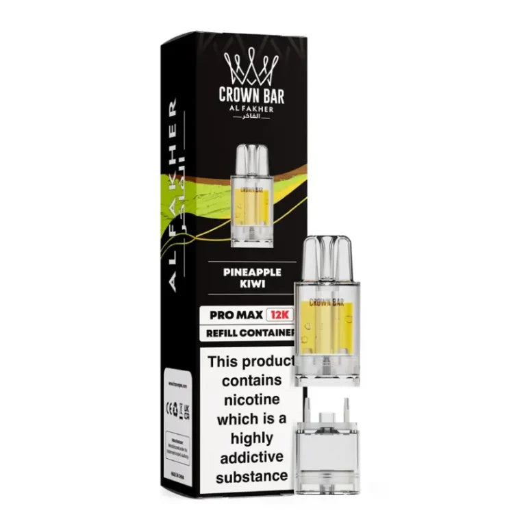 Al Fakher Crown Bar Pro Max 12K Refill Packs