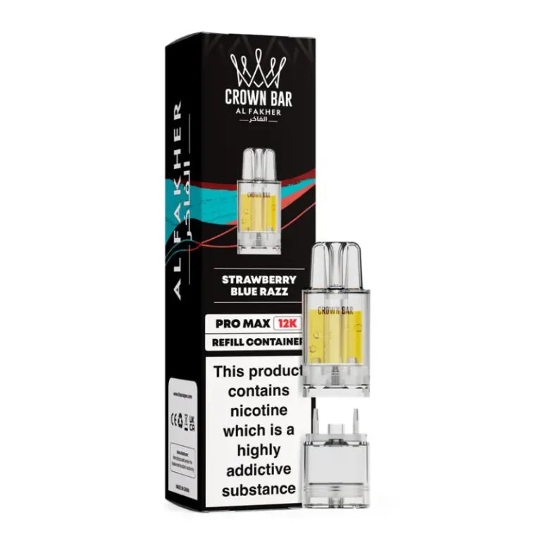 Al Fakher Crown Bar Pro Max 12K Refill Packs