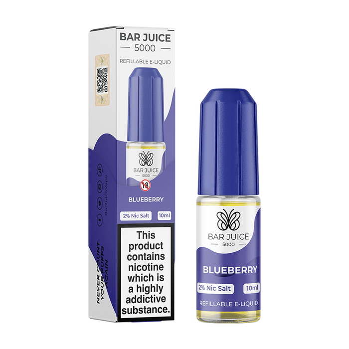 Bar Juice 5000 Blueberry Nic Salt E-Liquid