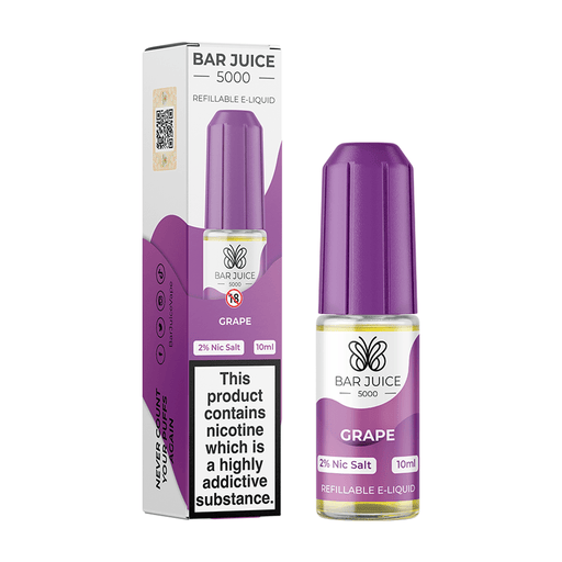 Bar Juice 5000 Grape Nic Salt E-Liquid