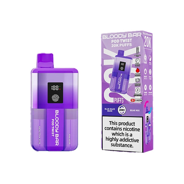 Bloody Bar Ultra Twist 20K Disposable Vape Kit