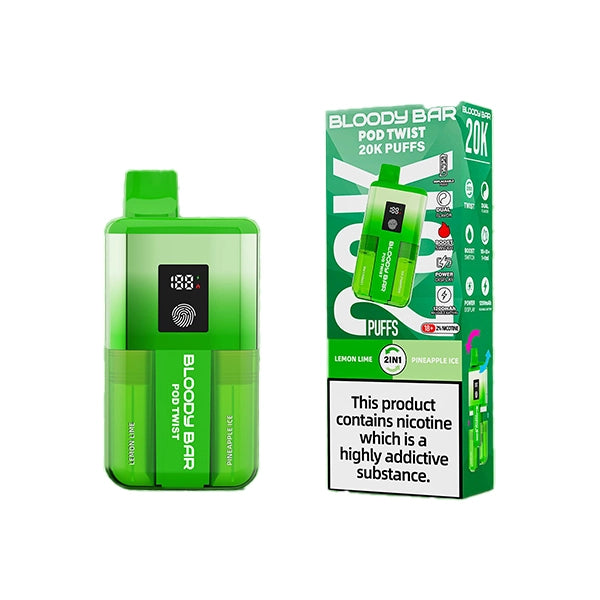 Bloody Bar Ultra Twist 20K Disposable Vape Kit