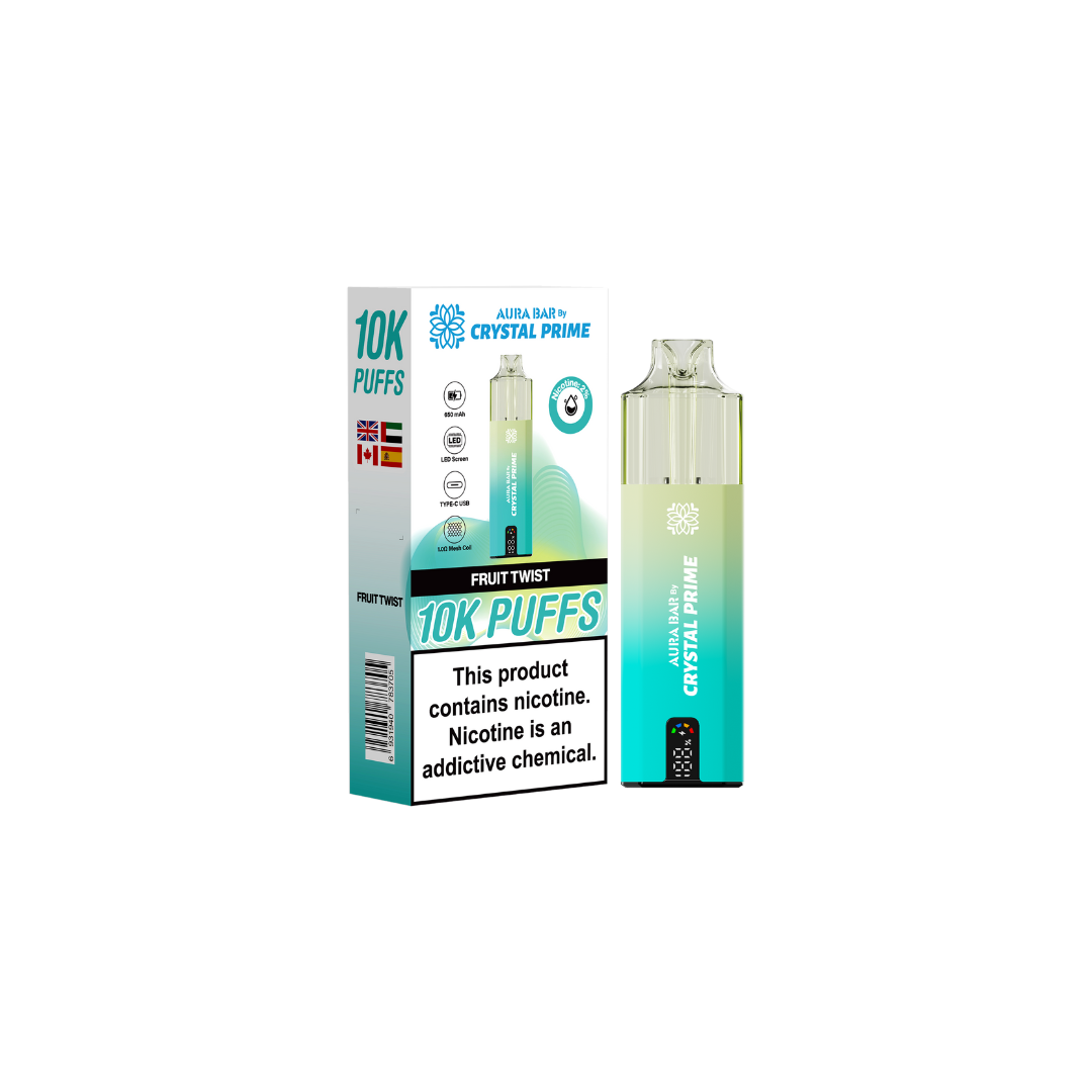 Crystal Prime 10k Puffs Disposable Vape - Box of 5