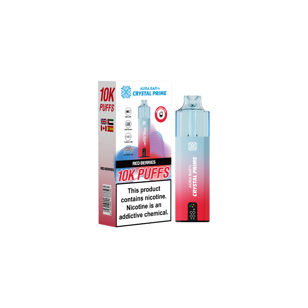 Crystal Prime 10k Puffs Disposable Vape - Box of 5