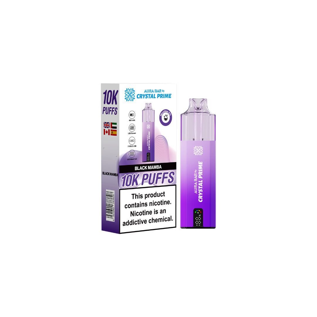 Crystal Prime 10k Puffs Disposable Vape - Box of 5