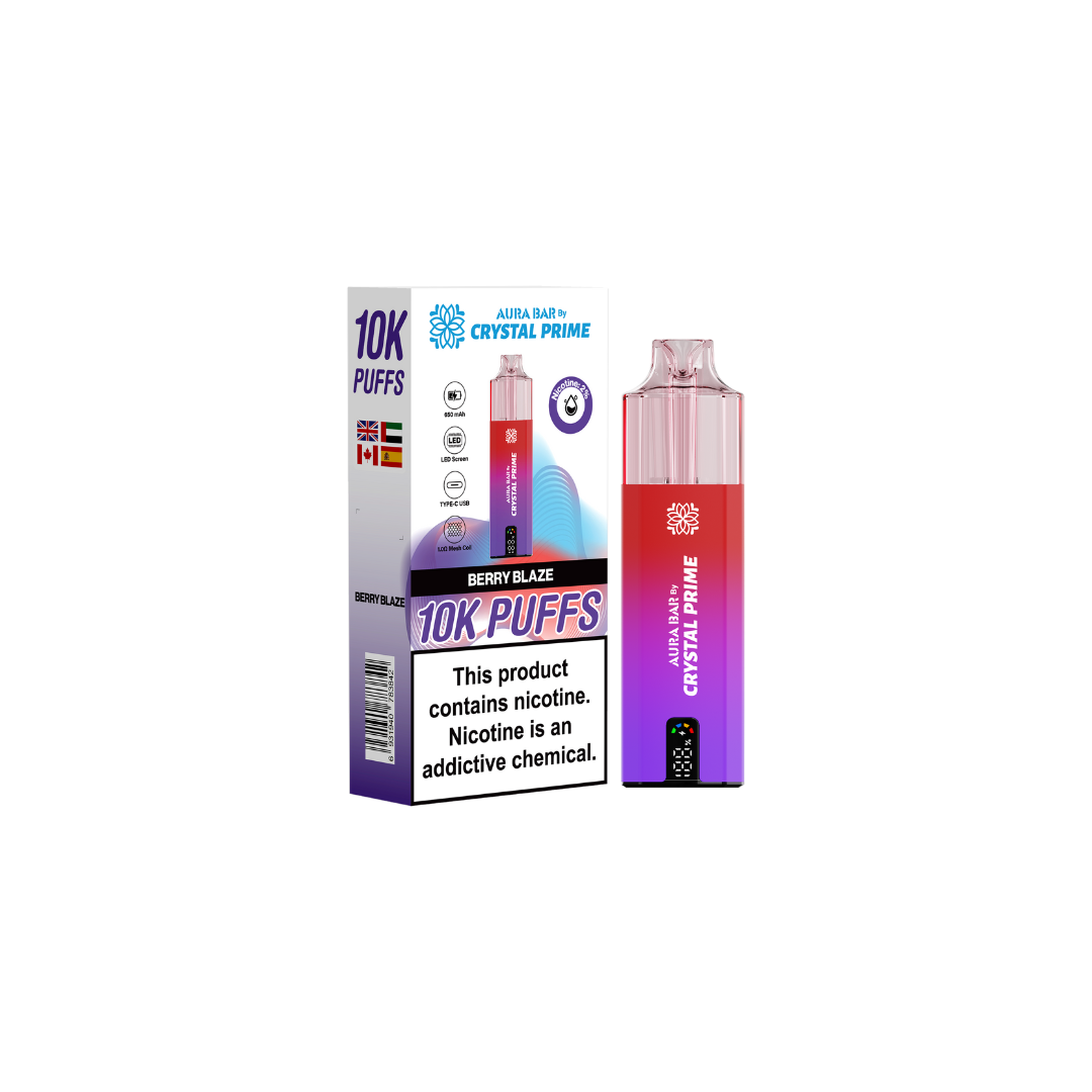 Crystal Prime 10k Puffs Disposable Vape - Box of 5