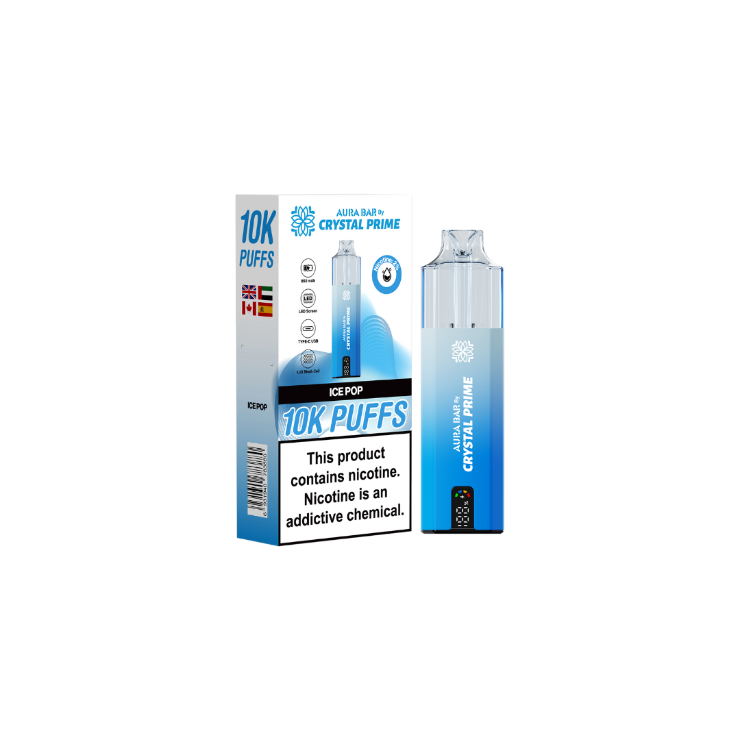 Crystal Prime 10k Puffs Disposable Vape - Box of 5