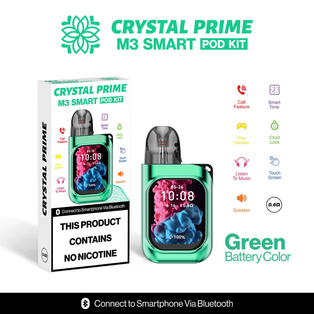 Crystal Prime M3 Pod Kit