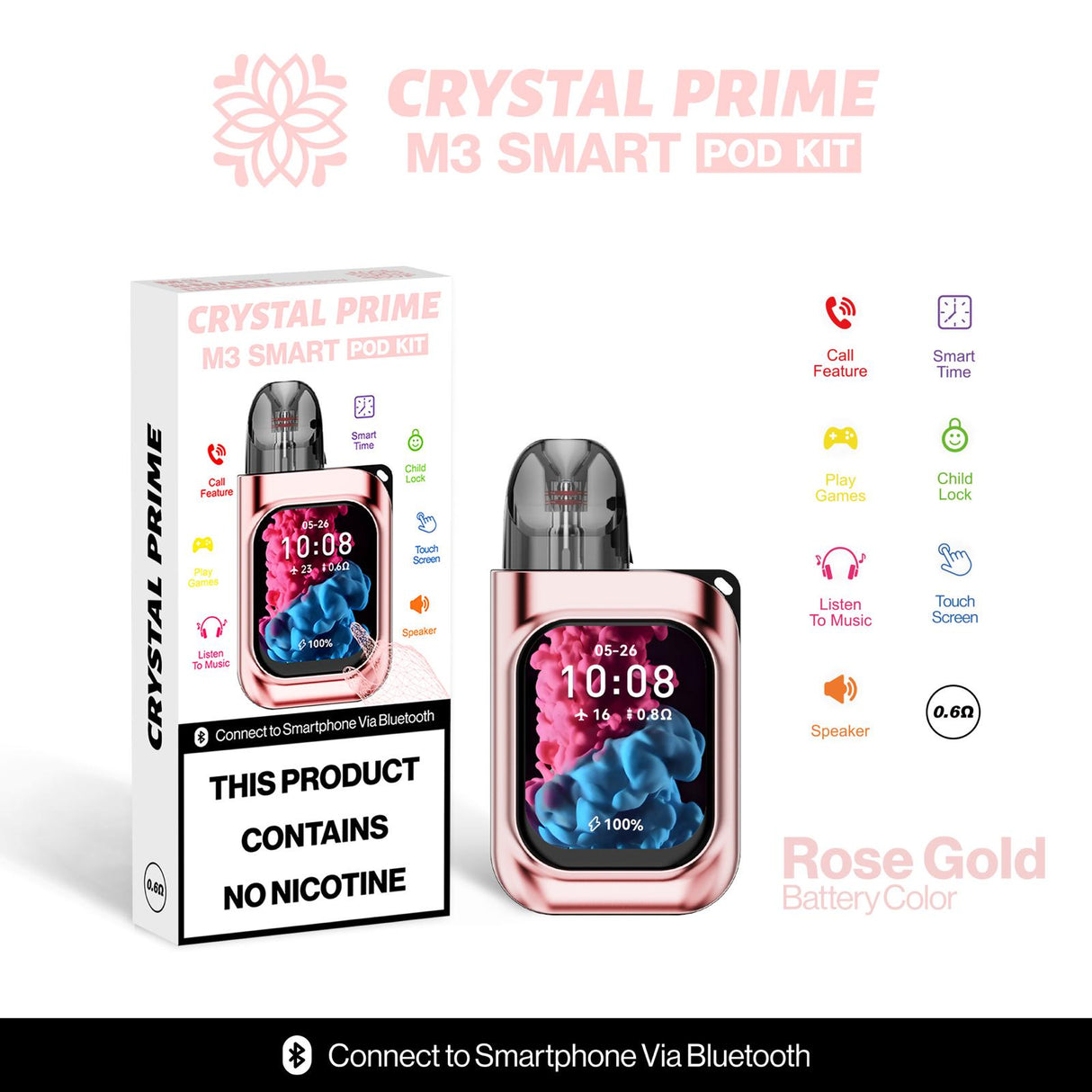 Crystal Prime M3 Pod Kit (Box of 5)
