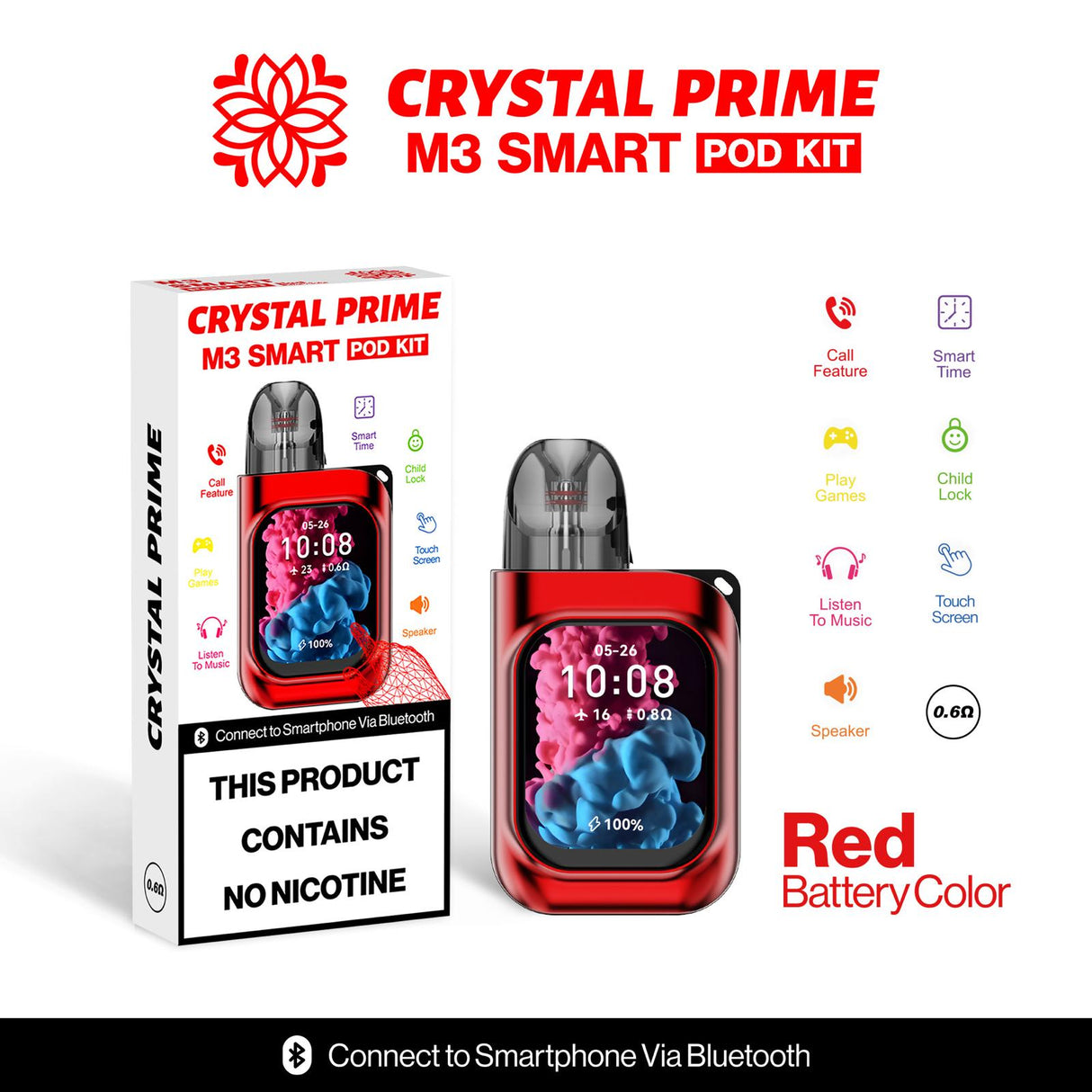 Crystal Prime M3 Pod Kit (Box of 5)