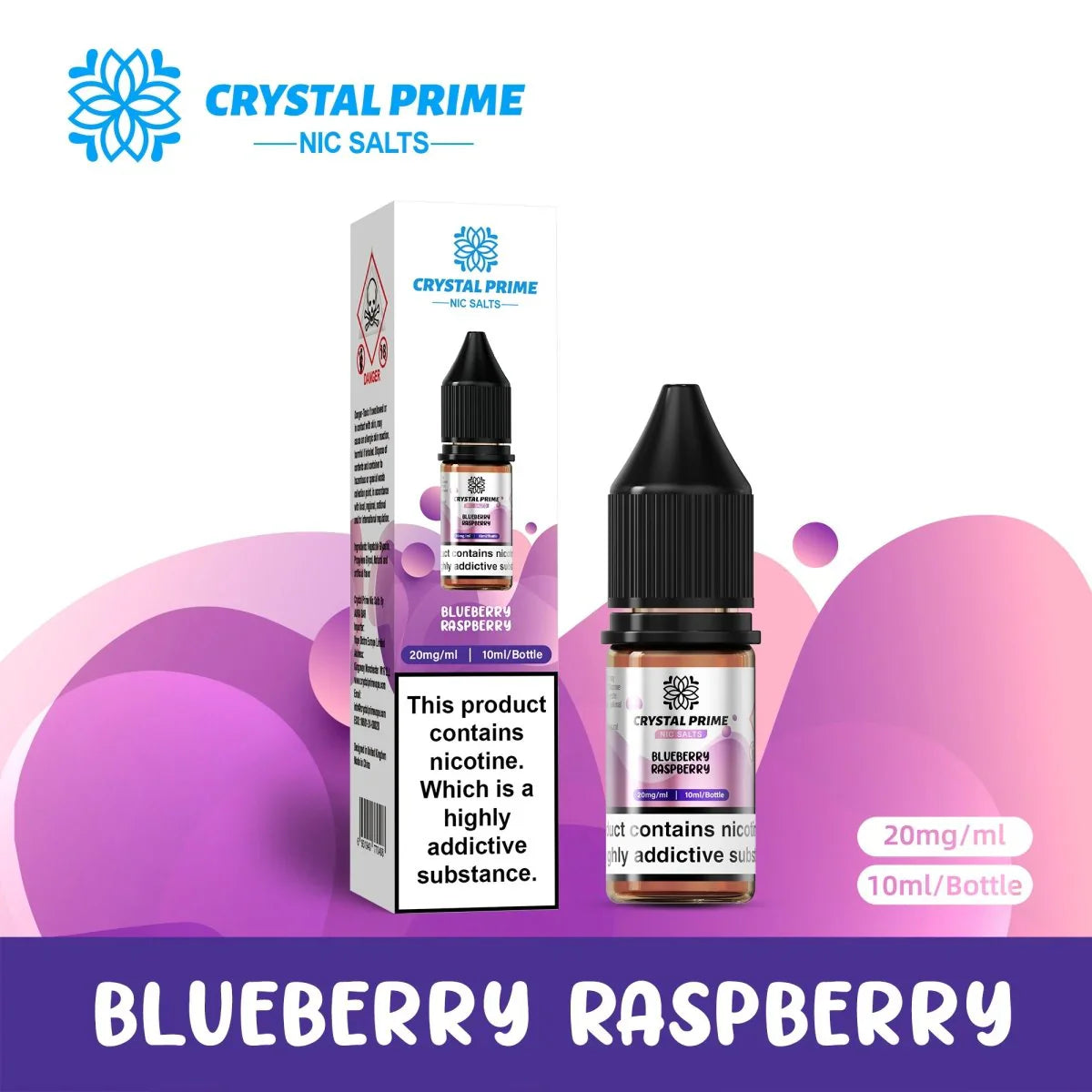 Crystal Prime Nic Salts by Aura Bar