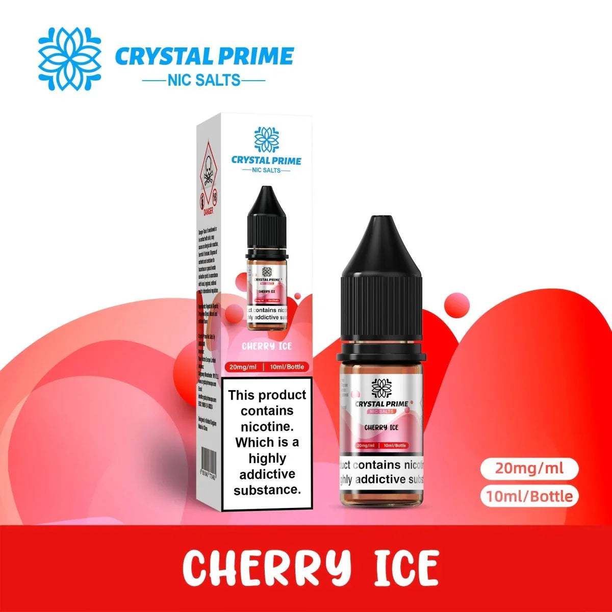 Crystal Prime Nic Salts by Aura Bar