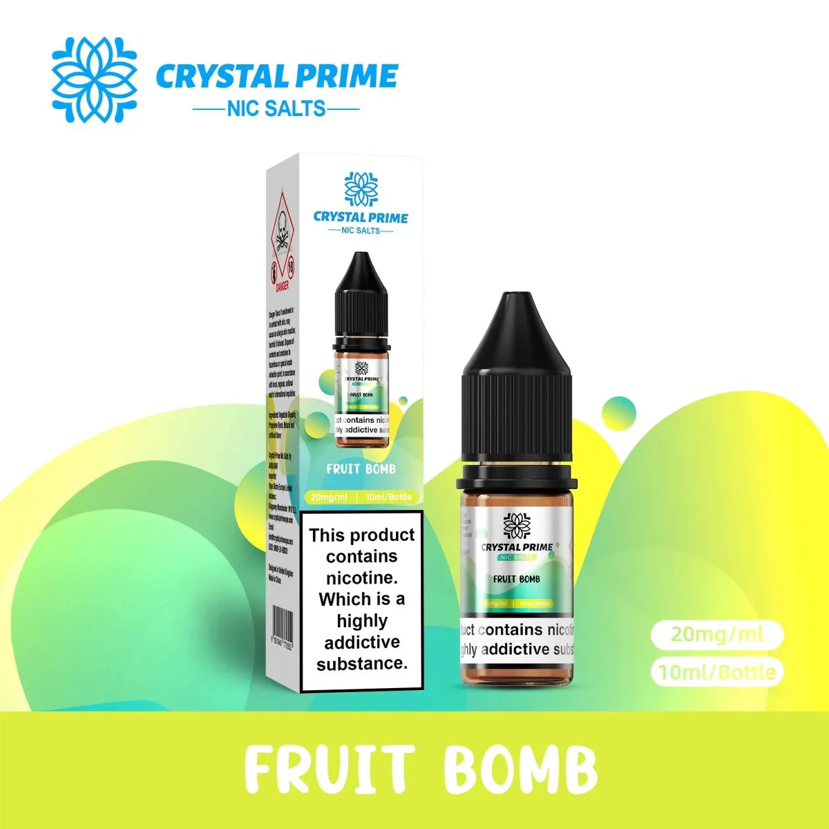 Crystal Prime Nic Salts by Aura Bar