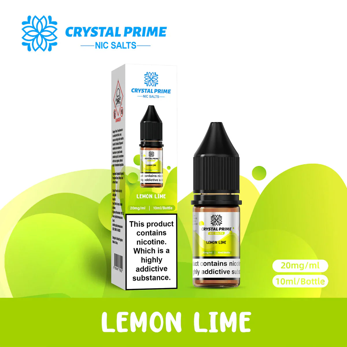 Crystal Prime Nic Salts by Aura Bar