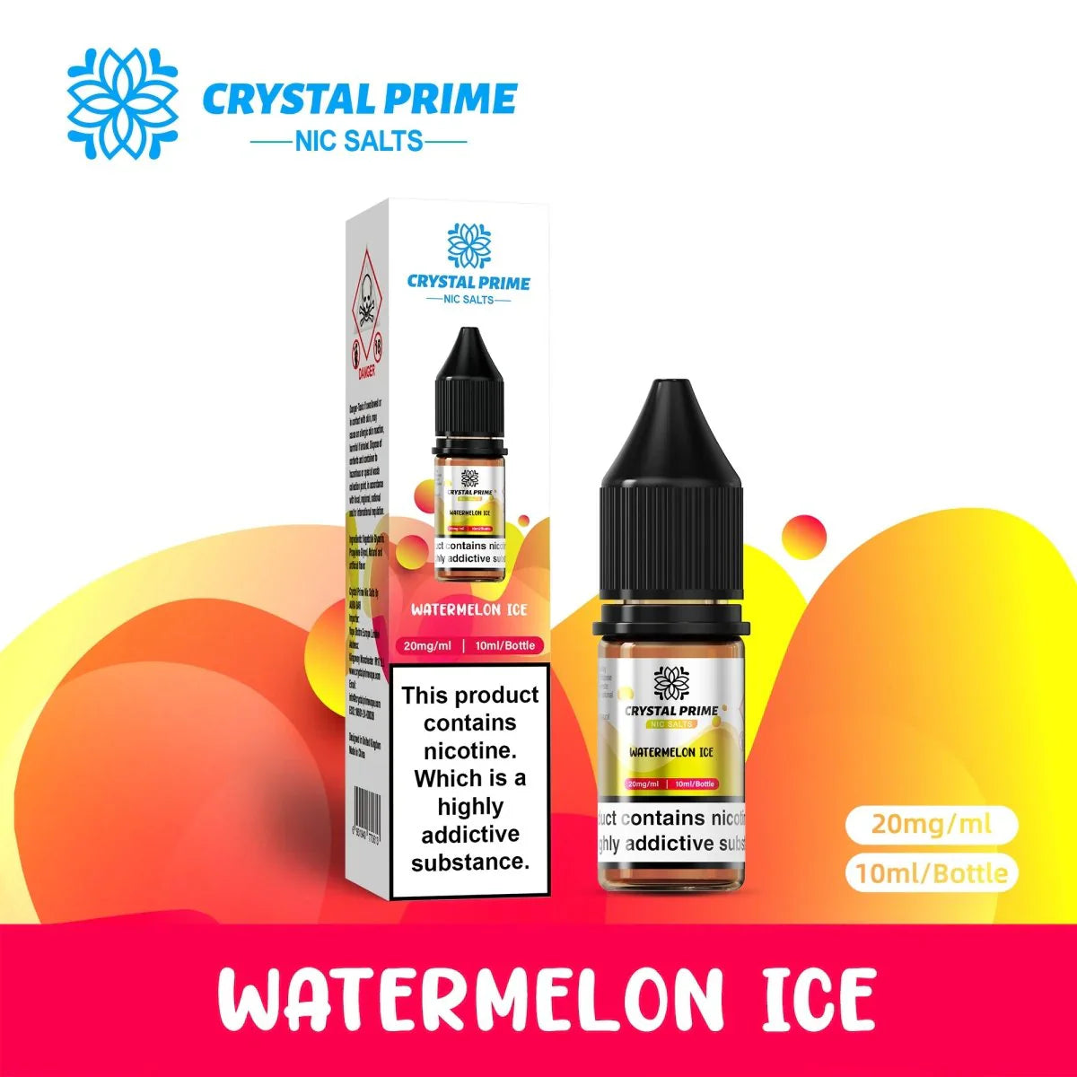 Crystal Prime Nic Salts by Aura Bar