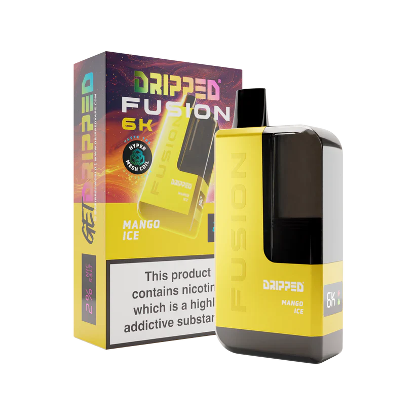 Dripped Fusion 6K Disposable Vape (Box of 5)