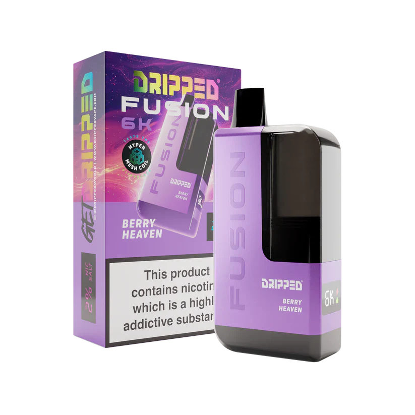 Dripped Fusion 6K Disposable Vape (Box of 5)