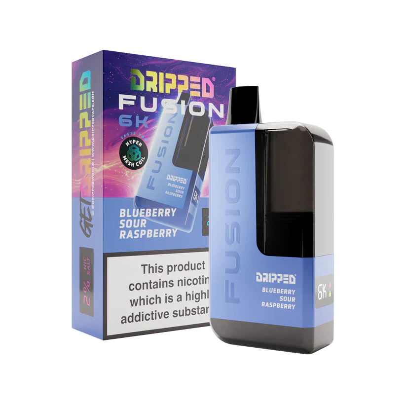 Dripped Fusion 6K Disposable Vape (Box of 5)