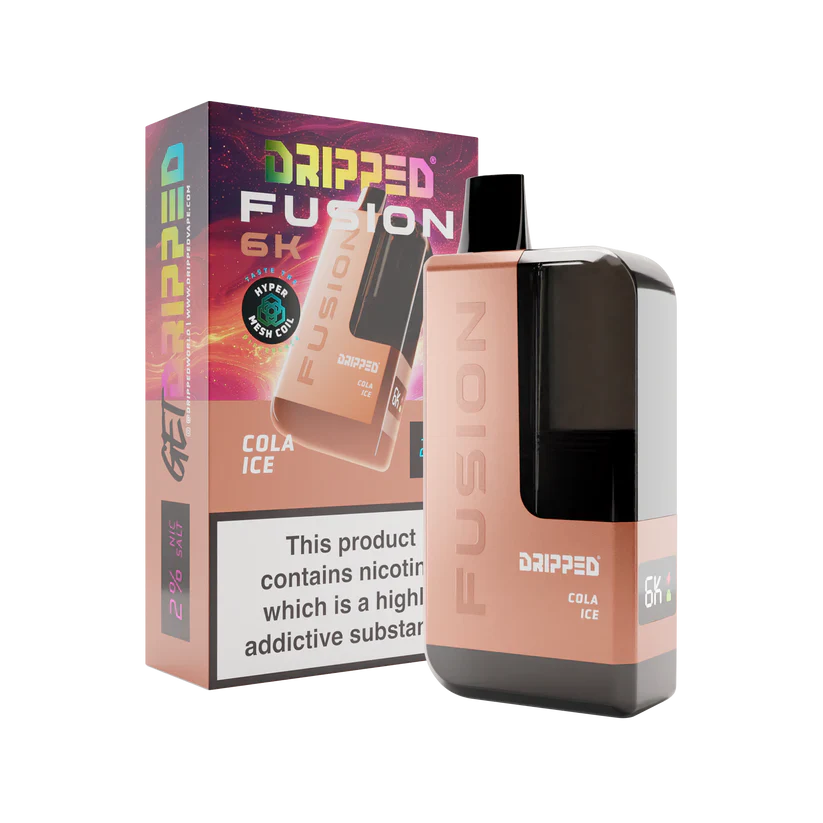 Dripped Fusion 6K Disposable Vape (Box of 5)
