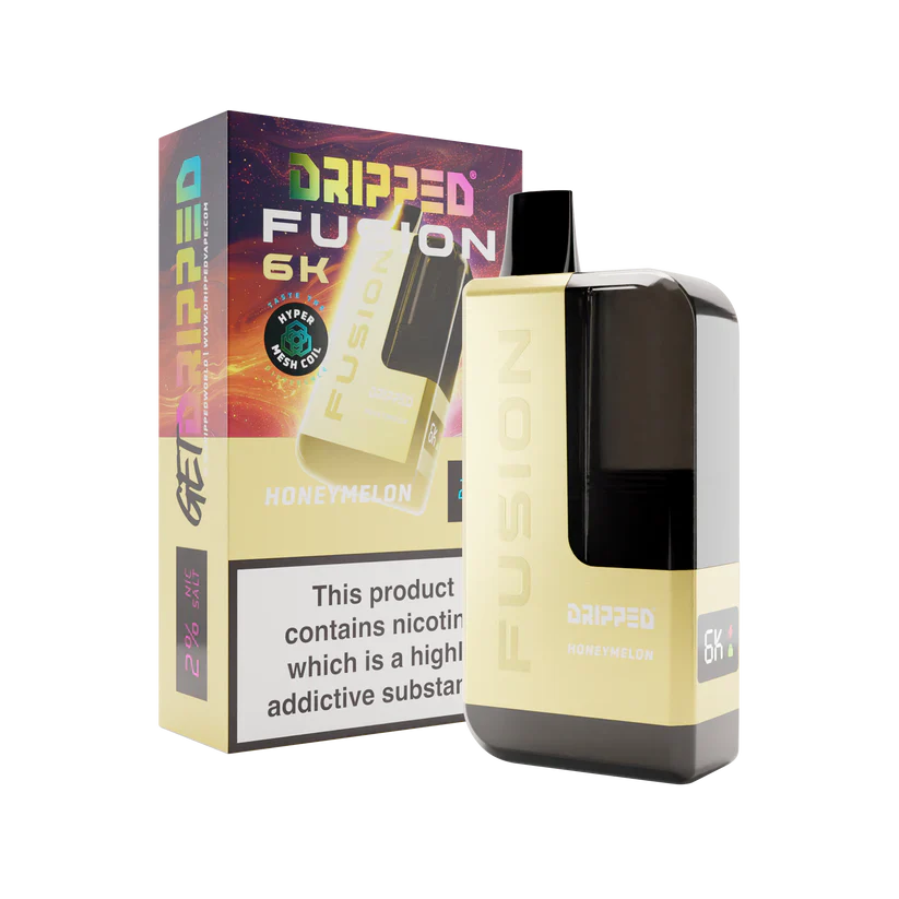 Dripped Fusion 6K Disposable Vape (Box of 5)