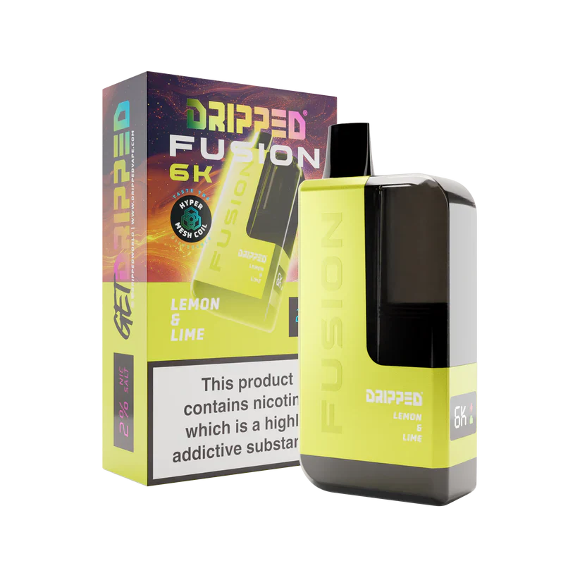 Dripped Fusion 6K Disposable Vape (Box of 5)