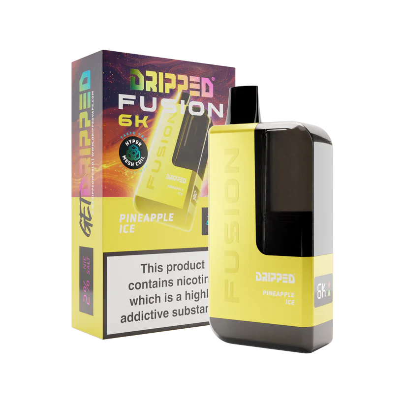 Dripped Fusion 6K Disposable Vape (Box of 5)