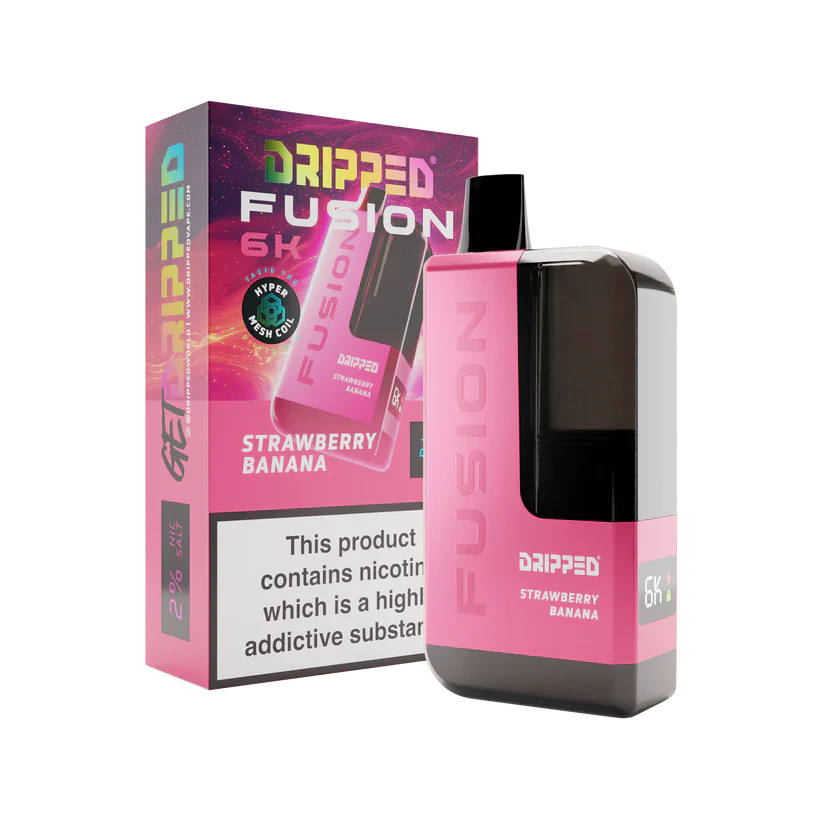 Dripped Fusion 6K Disposable Vape (Box of 5)
