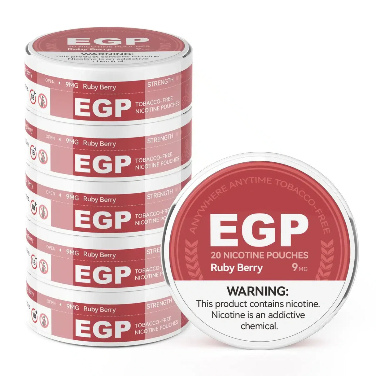 EGP Nicotine Pouches (Pack of 5)