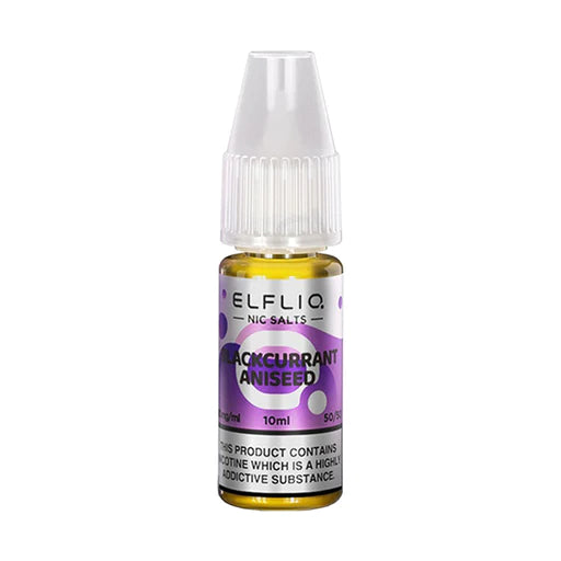 ELFBAR ElfLiq Blackcurrant Aniseed Nic Salts