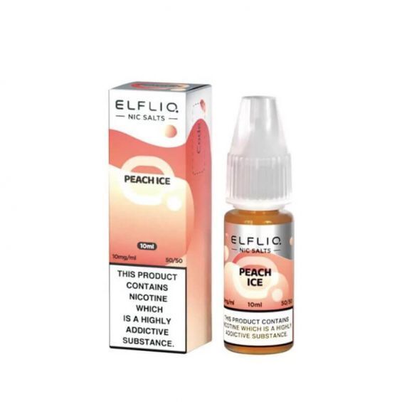 ELFBAR ElfLiq Peach Ice Nic Salts