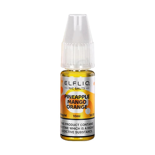 ELFBAR ElfLiq Pineapple Mango Orange Nic Salts